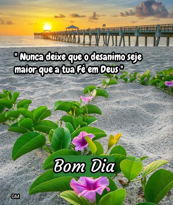 fe em Deus bom dia