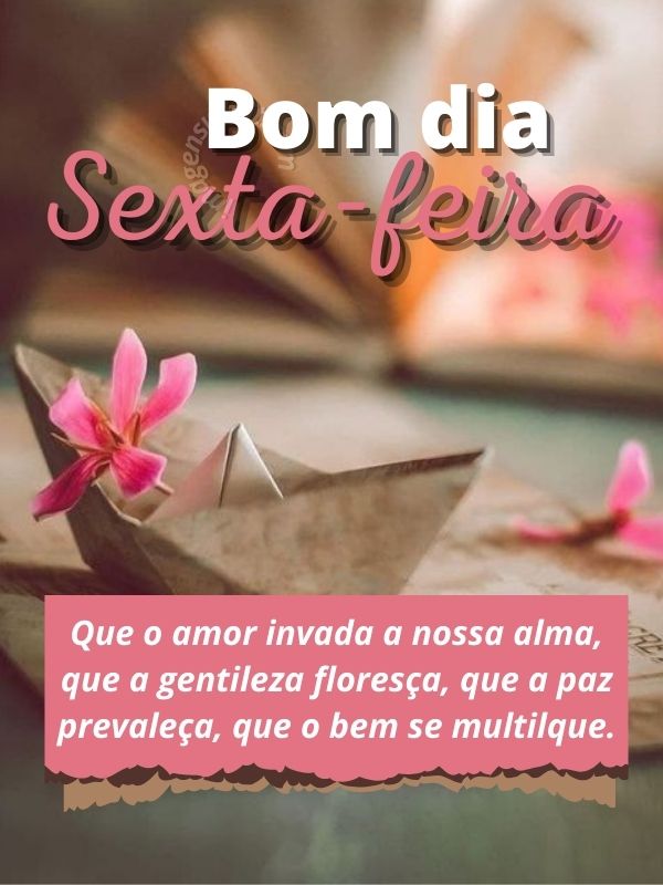 Bom dia sexta-feira de esperança