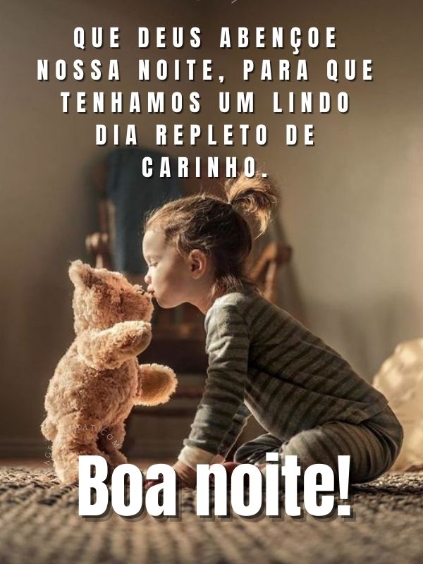 Linda noite - Imagens de Boa noite com Carinho e Felicidade