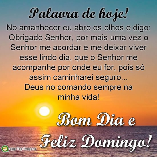 Lembre-se de agradecer a Deus por tudo