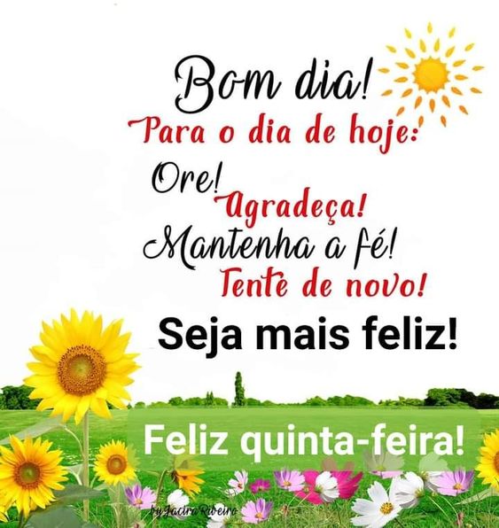 Bom dia para o dia hoje