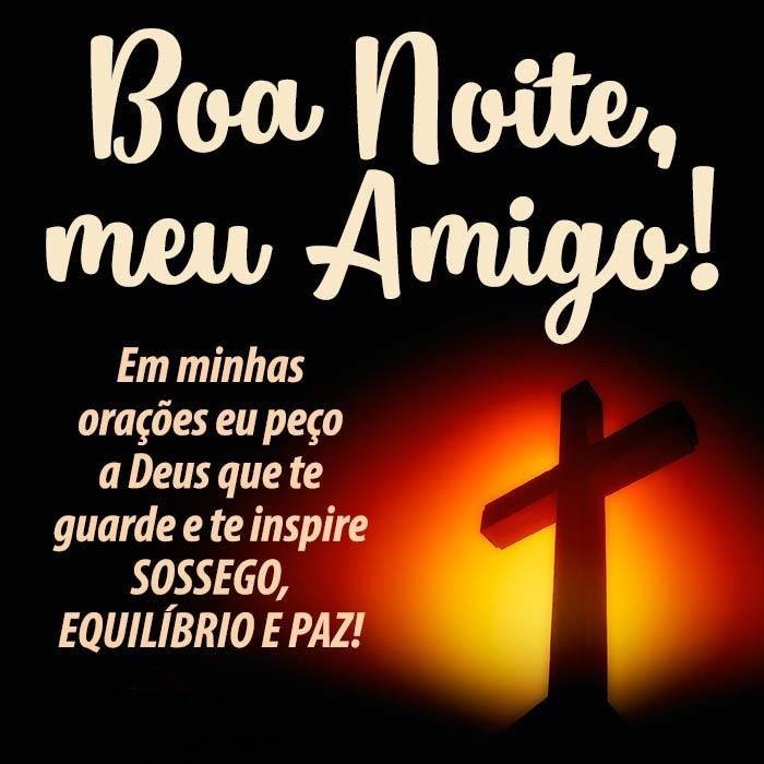 Boa noite amigos sossego, equilíbrio e paz.