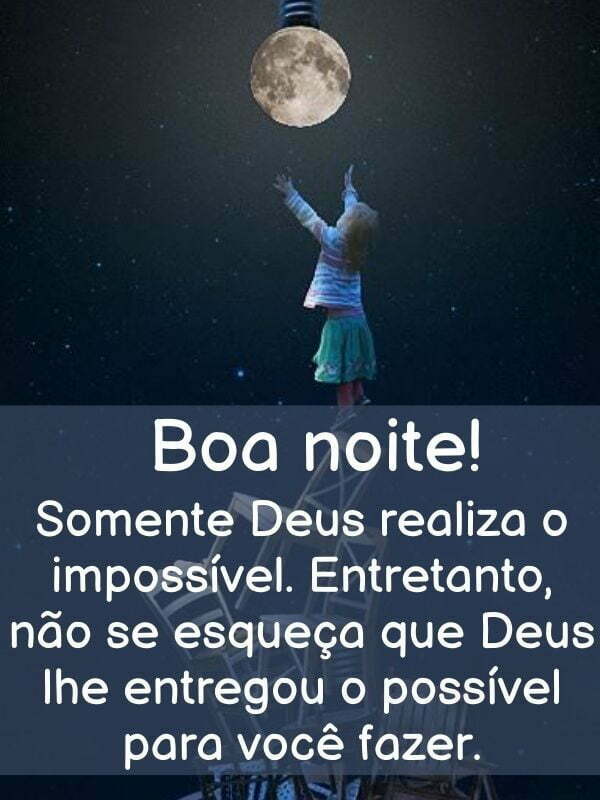 Boa noite com Deus do impossível