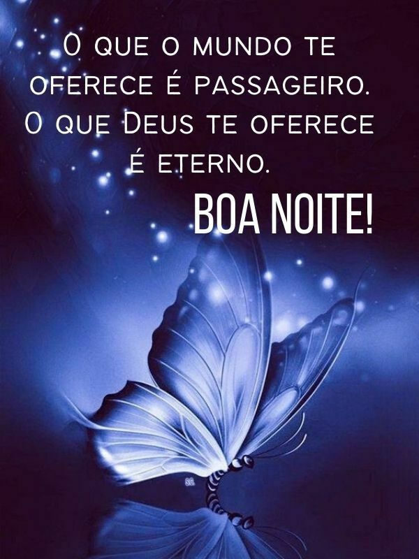 Boa noite com Deus eterno