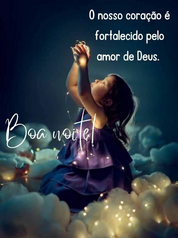 Boa noite com Deus fortalecido