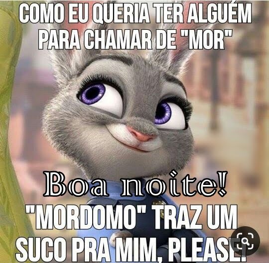 Boa noite "mordomo"