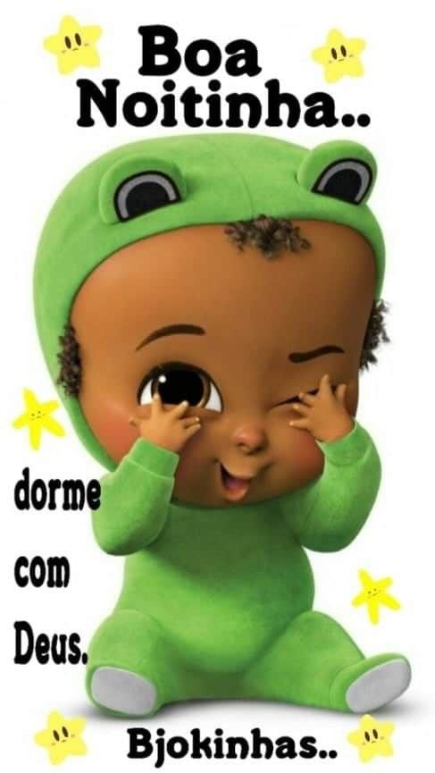 Boa noitinha dorme com Deus.