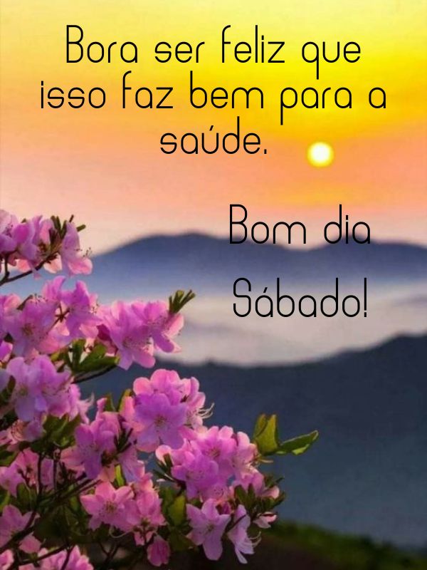 Bom dia sábado de saúde