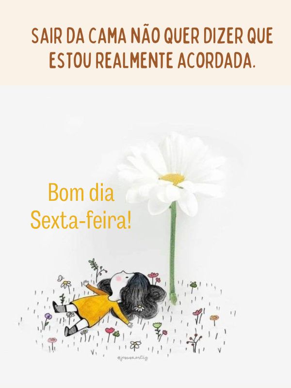 Bom dia sexta feira real