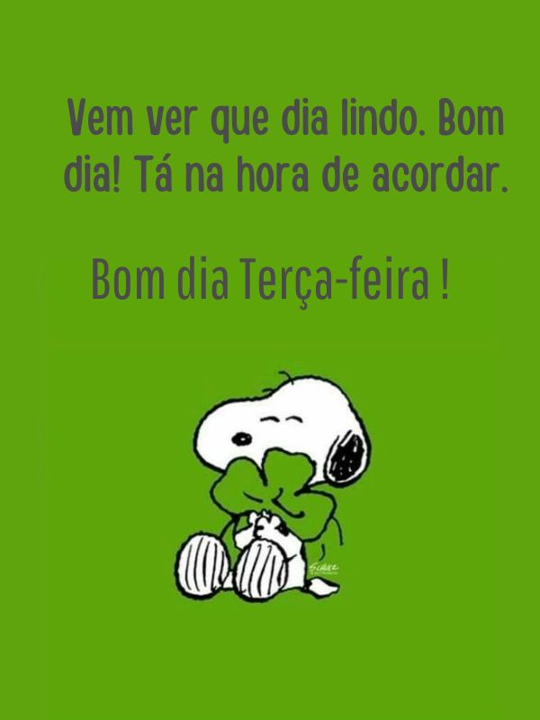 Bom dia terça-feira frases animadas.