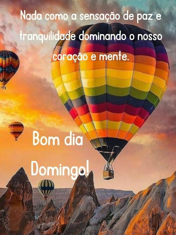 Bom dia domingo abençoado sensação