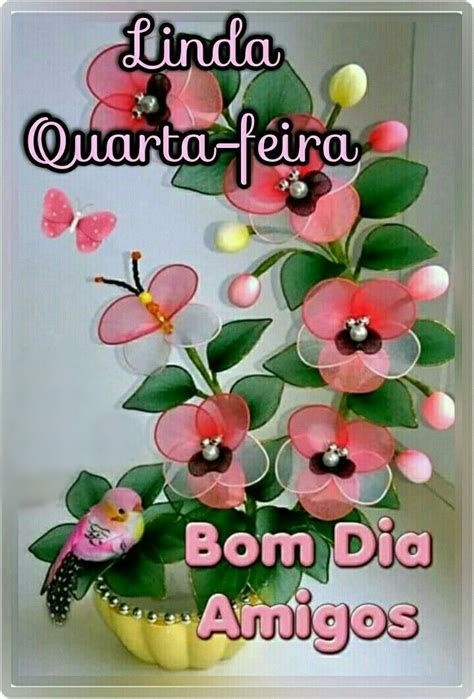 Bom dia linda quarta-feira 