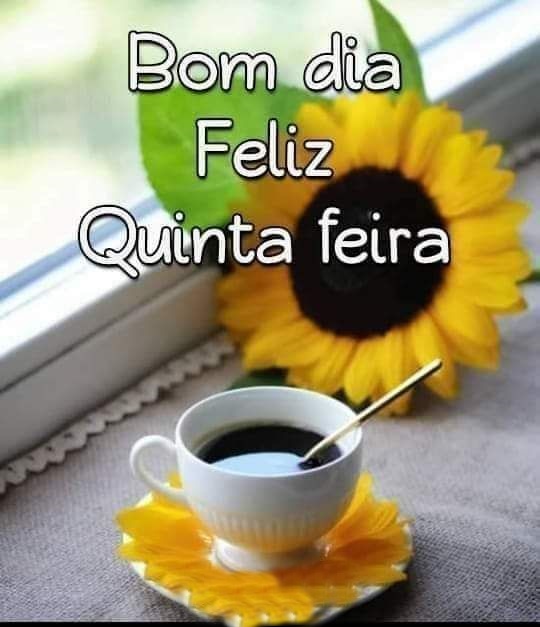 Bom dia feliz quinta-feira