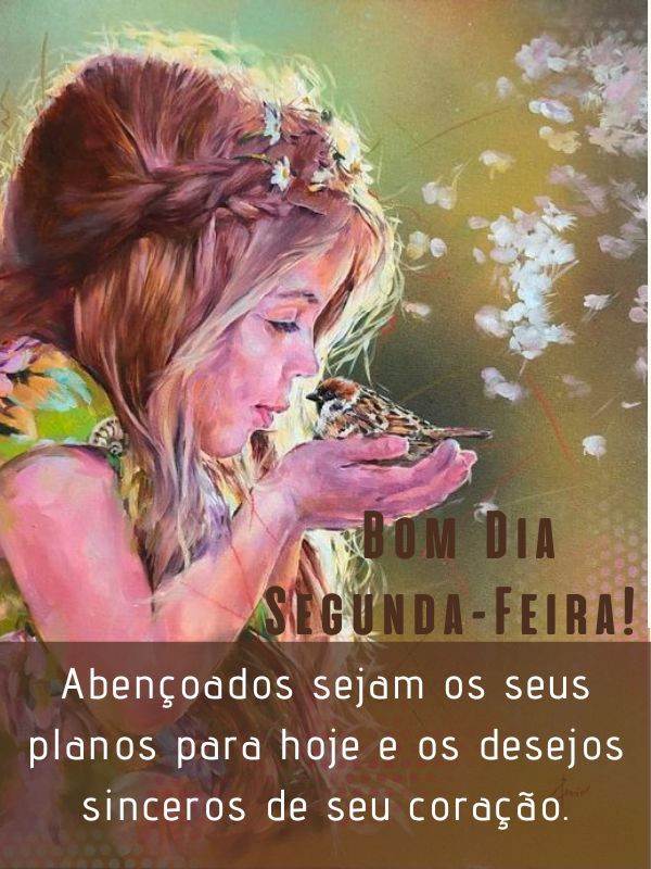 Bom dia segunda- feira de coração