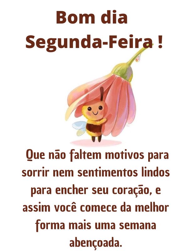 Bom dia segunda- feira coração abençoada