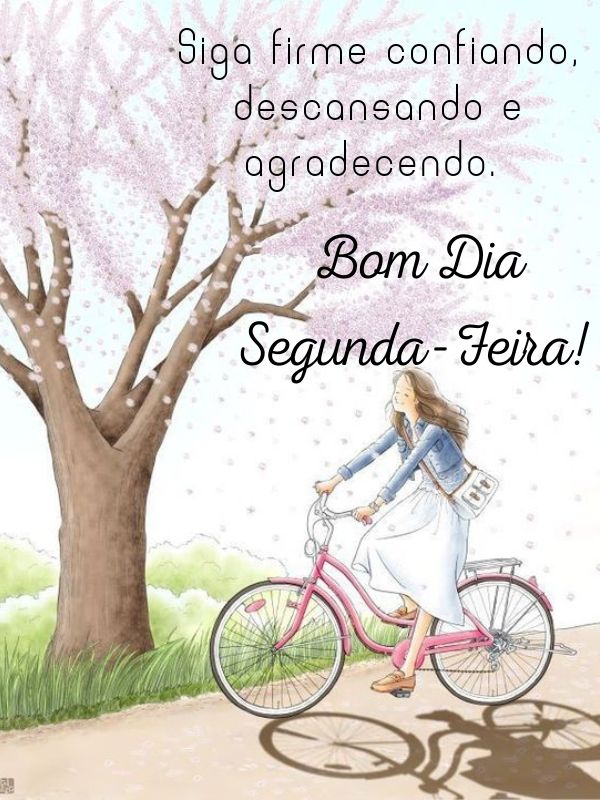 Bom dia segunda- feira confiante