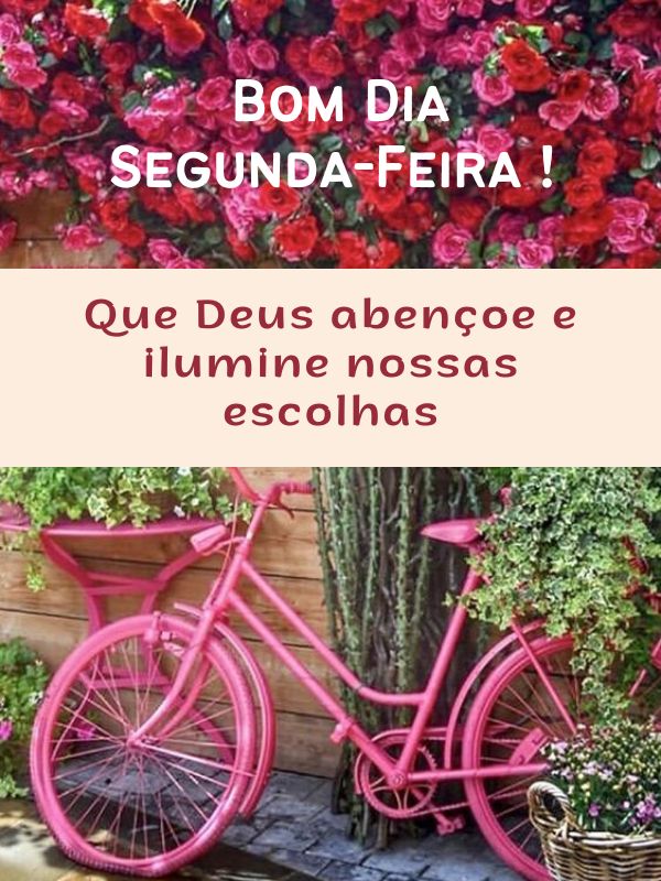 Bom dia segunda-feira abençoada  e iluminada