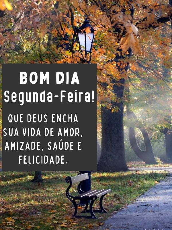 Bom dia segunda-feira de amor