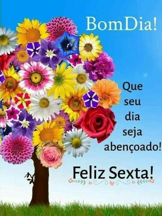 Bom dia feliz sexta-feira 