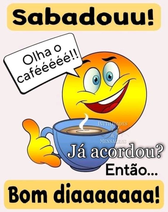 Bom dia sábado com café