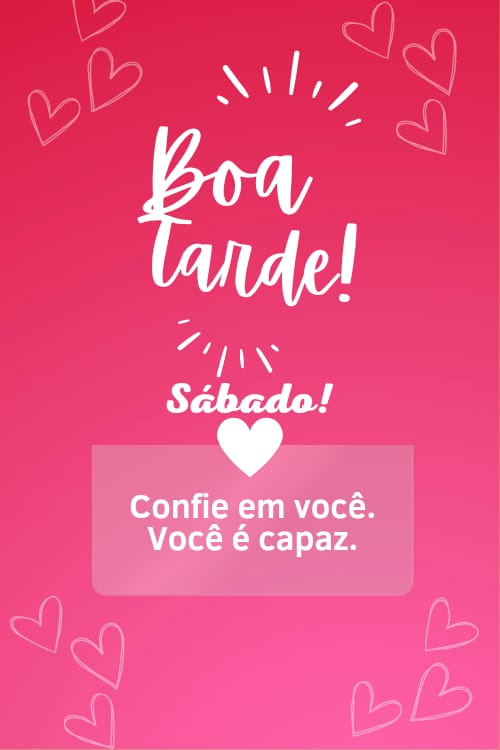 Confie na sua capacidade