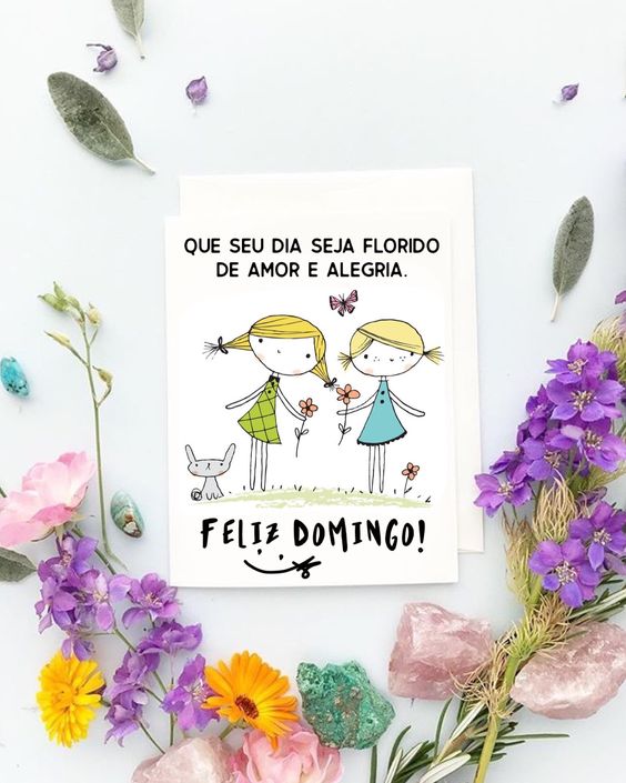 Feliz domingo florido de amor e alergia.