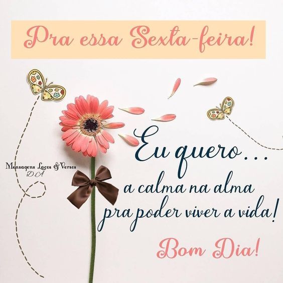 Frases de bom dia sexta-feira!