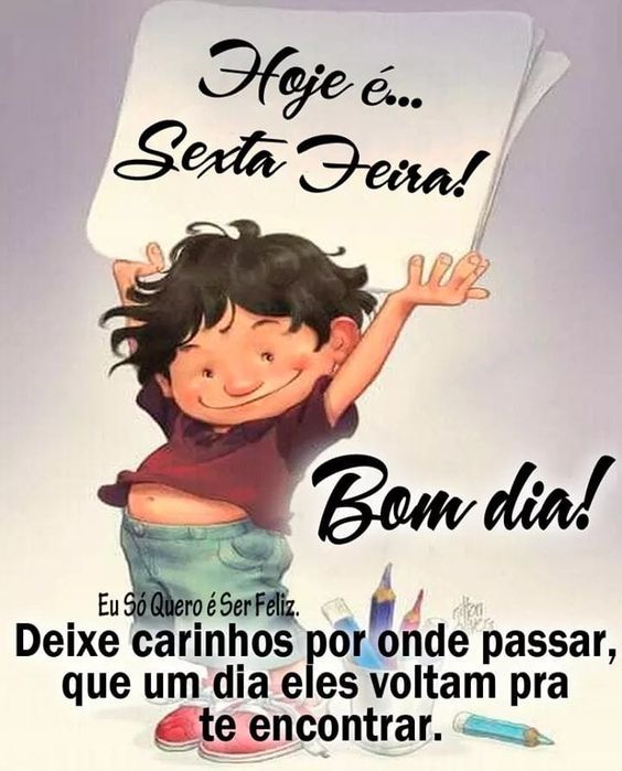 Hoje é sexta-feira!