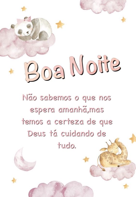 Boa noite com Deus tá cuidando de tudo.