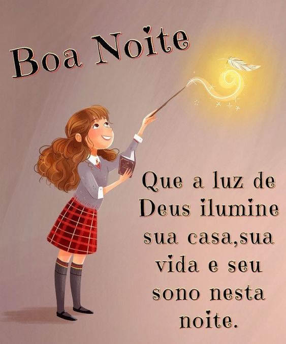 Boa noite que Deus ilumine sua casa