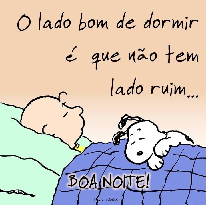 Boa noite com Snoopy