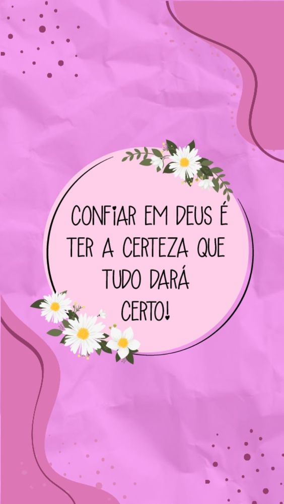 Papeis de Parede com Frase "Confiar em Deus"