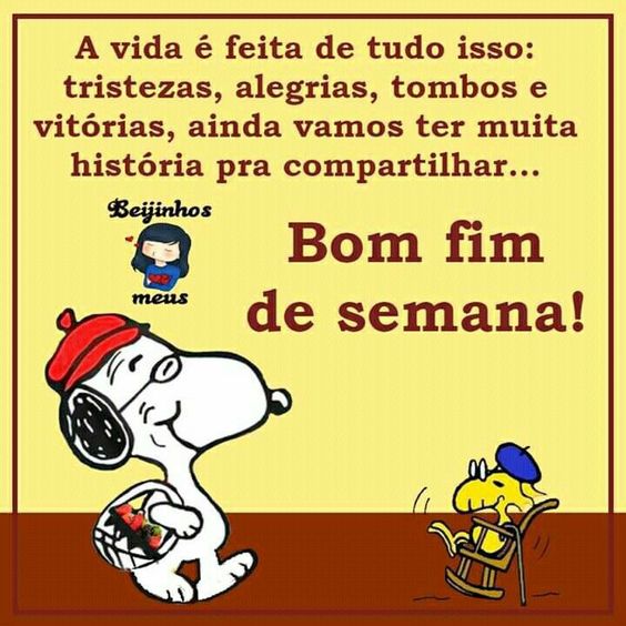 Compartilhar bom fim de semana