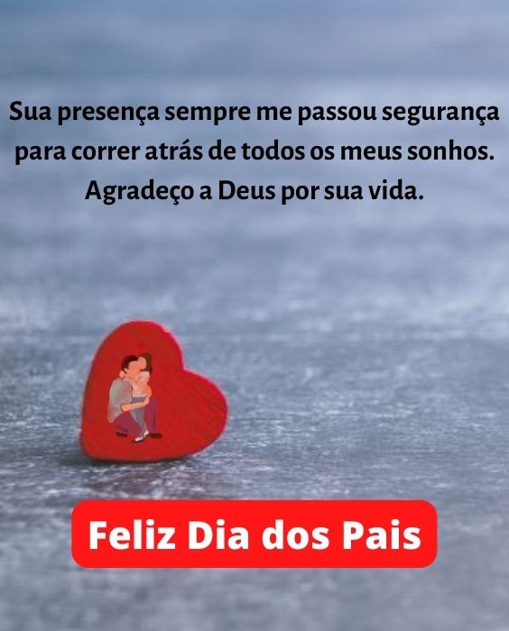 Agradeço a Deus por sua vida