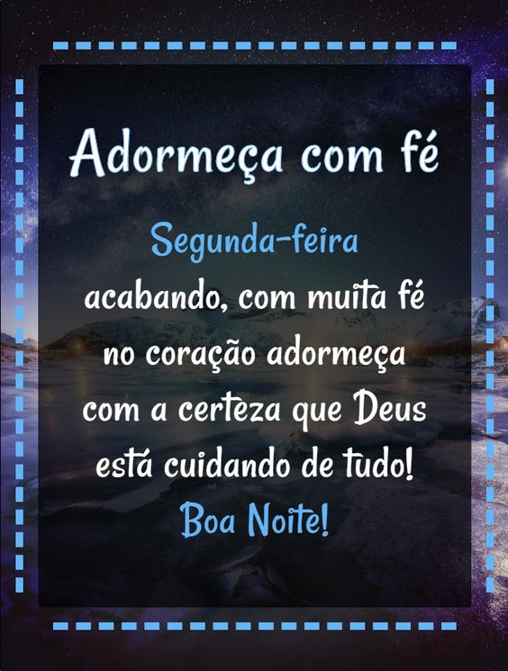 Adormeça com fé