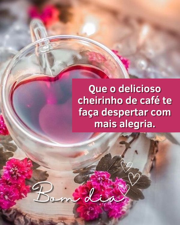 Frases de bom dia com café