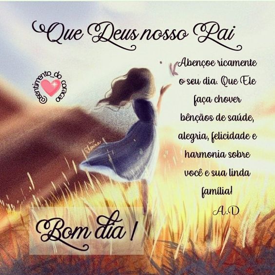 Bom dia Deus nosso Pai