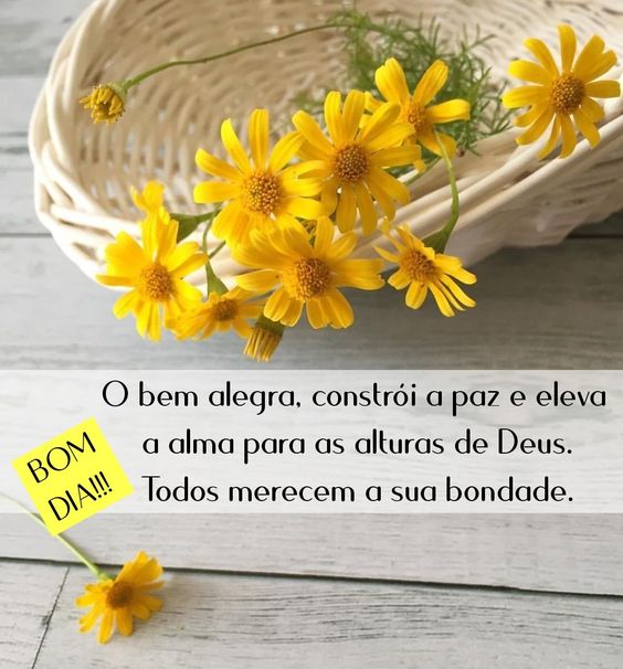 Mensagens positivas de bom dia de Deus