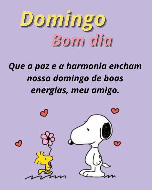 Domingo com harmonia