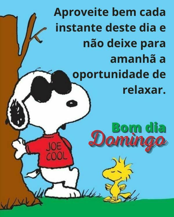 Imagens de bom dia com snoopy