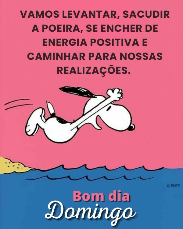 Domingo com energia positiva