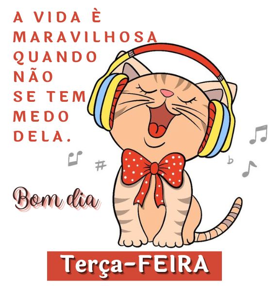 Figuras de bom dia terça-feira fofas