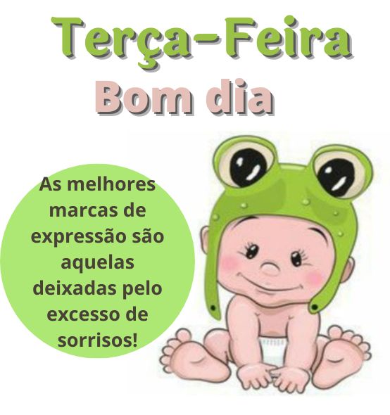 Figurinha de terça feira bêbe