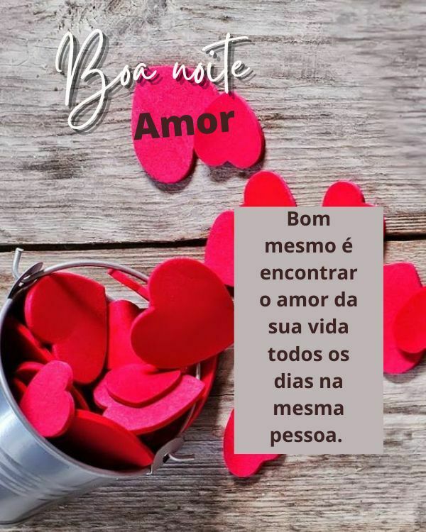 O amor da nossa vida todos os dias