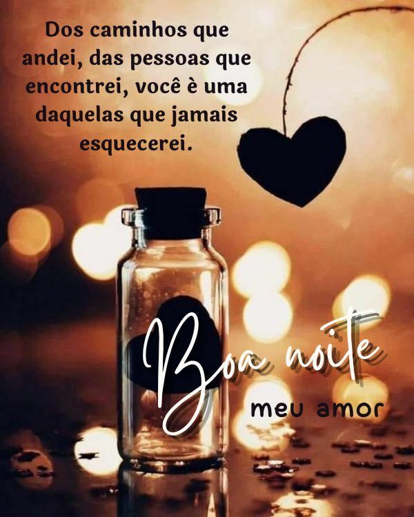 Boa noite amor