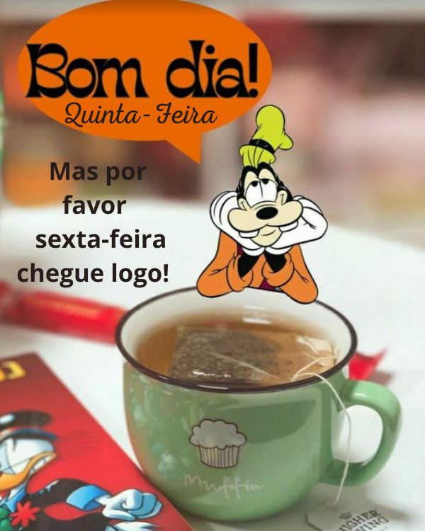 Chega logo sexta-feira