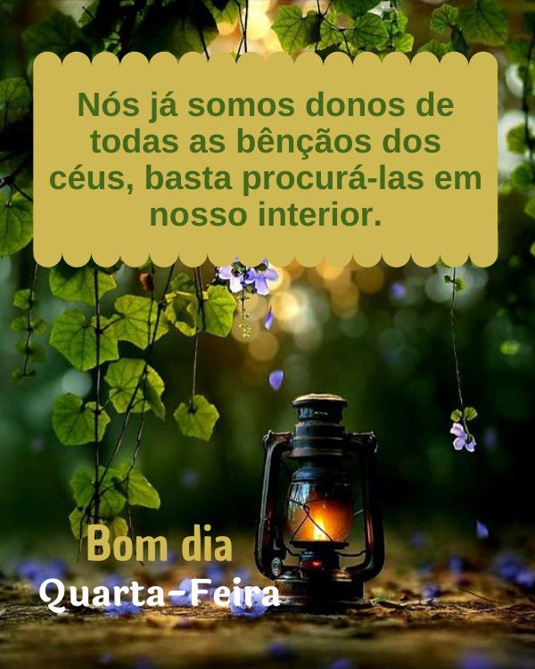 Bom dia com bênçãos