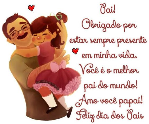 Amo você papai