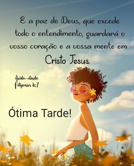 Ótima tarde Cristo Jesus