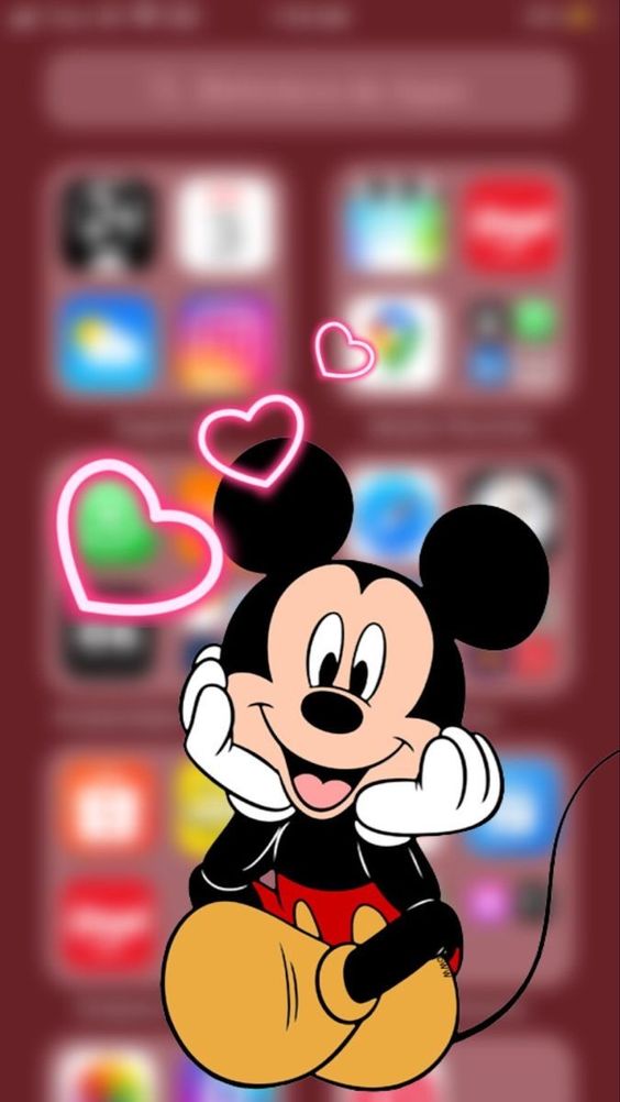 papel de parede mickey